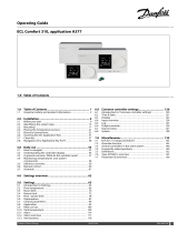 Danfoss ECL Comfort 310, A377 Operating instructions