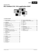 Danfoss ECL Comfort 210 / 310, A267 Operating instructions