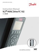 Danfoss VLT HVAC Drive FC 102 Operating instructions