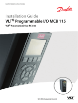 Danfoss VLT Programmable I/O MCB 115 Installation guide