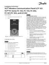 Danfoss VLT® Wireless Com. Panel LCP 103 Installation guide