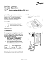 Danfoss VLT AutomationDrive FC 360 Installation guide