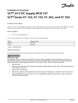 Danfoss VLT® 24 V DC Supply Option MCB 107 Installation guide
