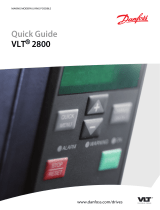 Danfoss VLT 2800 (Legacy Product) Operating instructions