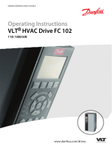 Danfoss VLT HVAC Drive FC 102 Operating instructions