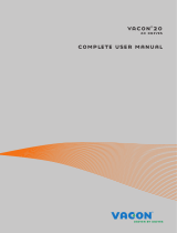 Vacon 20 User manual