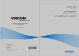 Vacon NXP Air cooled Installation guide