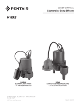 MYERS SSM33I & SRM4 Submersible Sump Effluent Owner's manual