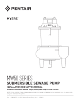 MYERS MW50 Series Owner's manual