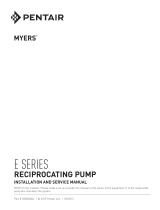 MYERS E Series Owner's manual