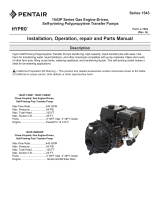 Hypro 1543P Series Owner's manual