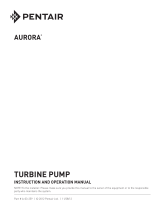 Aurora Turbine Pump Owner's manual
