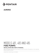 Aurora 481, 483 and 485 Owner's manual