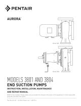 Pentair AURORA 3801 Owner's manual