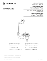 Hydromatic SK60 Submersible Sewage Ejector Pump Installation guide