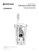 Pentair Sewage Ejector Pump/Basin Package Owner's manual