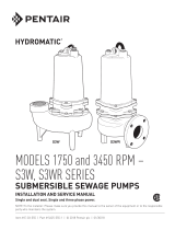 Hydromatic S3W, S3WR Series 1750 and 3450 RPM Owner's manual