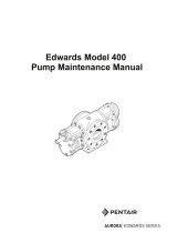 Pentair Edwards Model 400 Owner's manual