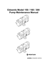 Aurora Edwards Model 150 / 160 / 300 Pump Owner's manual