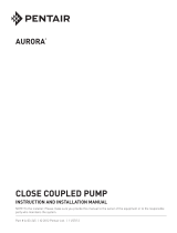 Aurora Close Coupled Pump Owner's manual