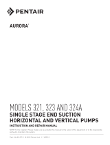 Aurora 321, 323 and 324A Pumps Owner's manual