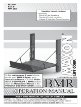 Maxon BMR Operating instructions