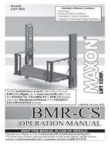 Maxon BMR-CS Operating instructions