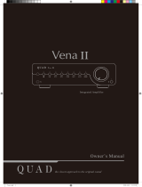 QUAD Vena II Owner's manual