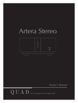 QUAD Artera Stereo Owner's manual