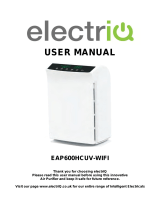 ElectrIQ Smart WiFi Alexa Air Purifier User manual