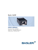 Basler A631f/fc Owner's manual
