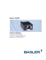 Basler A641f/fc Owner's manual
