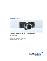 Basler racer Camera Link Owner's manual