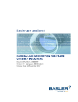 Basler ace / beat Camera Link Owner's manual