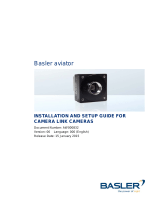 Basler aviator Camera Link Installation guide