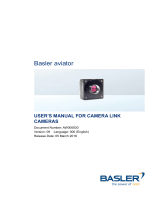 Basler aviator Camera Link Owner's manual