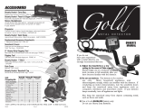 Bounty Hunter Gold Owner's manual