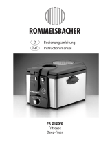 Rommelsbacher FR 2125/E Owner's manual