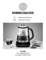 Rommelsbacher TA 2000 WIENEU Owner's manual