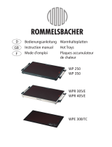 Rommelsbacher WP 350 WIENEU Owner's manual