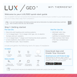 Lux Products GEO-WH User manual