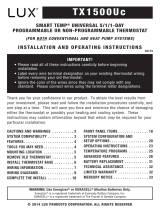 Lux Products P621Uc User manual