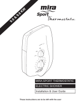 Mira Sport Thermostatic User guide