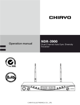 Chiayo NDR-3900 Owner's manual