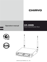Chiayo QR-2000N Owner's manual