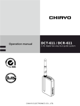 Chiayo DCT-611 / DCR-611DCR-611 Owner's manual
