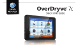 Rand McNally OverDryve 7 Quick start guide