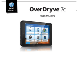 Rand McNally OverDryve 7 C User manual