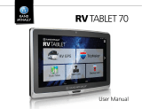 Rand McNally RV Tablet 70 User manual