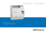 Devolo dLAN® 1200+ DINrail WiFi ac Starter Kit Powerline Owner's manual